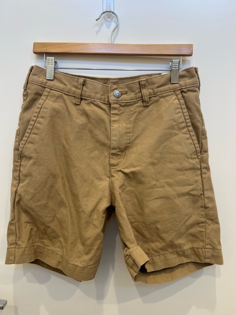 Patagonia Men's organic cotton Cargo Shorts - Khaki Brown